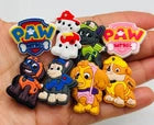 Paw Patrol shoe charms for Croc-style clogs