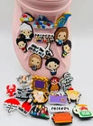 Friends shoe charms for Croc-style clogs