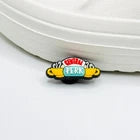 Friends shoe charms for Croc-style clogs