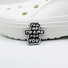 Friends shoe charms for Croc-style clogs