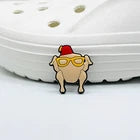 Friends shoe charms for Croc-style clogs