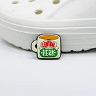 Friends shoe charms for Croc-style clogs