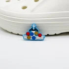 Friends shoe charms for Croc-style clogs