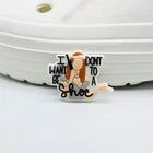 Friends shoe charms for Croc-style clogs