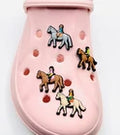 Horse shoe charms for Croc-style clogs