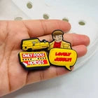Only Fools and Horses shoe charms for Croc-style clogs