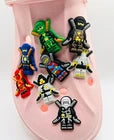 Ninjago shoe charms for Croc-style clogs