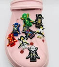 Ninjago shoe charms for Croc-style clogs