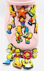 Simpsons shoe charms for Croc-style clogs