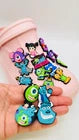 Monsters University shoe charms for Croc-style clogs