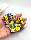 Simpsons shoe charms for Croc-style clogs