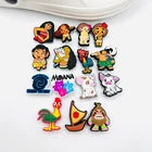 Moana shoe charms for Croc-style clogs