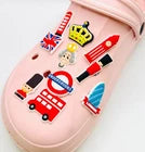 London shoe charms for Croc-style clogs
