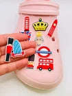 London shoe charms for Croc-style clogs