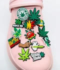 Weed shoe charms for Croc-style clogs