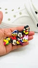 Mickey & Minnie Mouse shoe charms for Croc-style clogs
