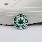 Weed shoe charms for Croc-style clogs