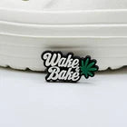Weed shoe charms for Croc-style clogs