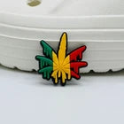 Weed shoe charms for Croc-style clogs