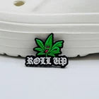 Weed shoe charms for Croc-style clogs