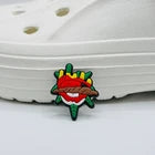 Weed shoe charms for Croc-style clogs
