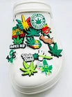 Weed shoe charms for Croc-style clogs