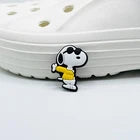 Snoopy shoe charms for Croc-style clogs