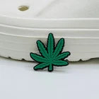 Weed shoe charms for Croc-style clogs