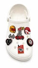 Motor Racing Race Cars shoe charms for Croc-style clogs