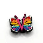Butterfly Letter shoe charms for Croc-style clogs