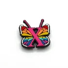 Butterfly Letter shoe charms for Croc-style clogs