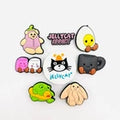 Jellycats shoe charms for Croc-style clogs