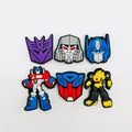 Transformers shoe charms for Croc-style clogs