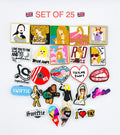 Taylor Swiftie Cover shoe charms, set of 25, for Crocs-style clogs