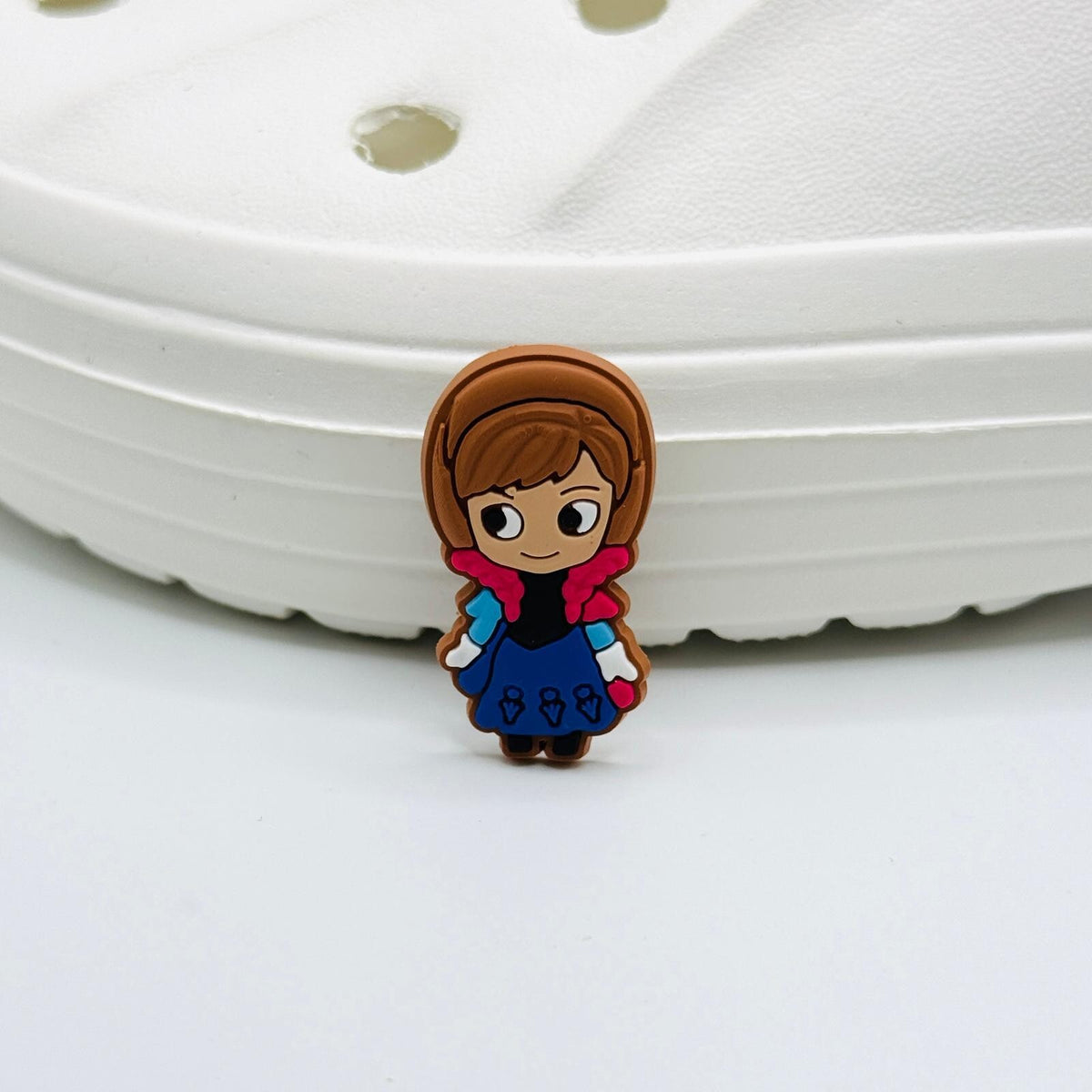 Frozen shoe charms, set of 12, for Crocs-style clogs