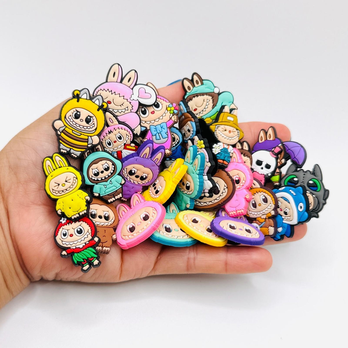 Labubu Monsters character designs shoe charms, set of 28 – photo 3