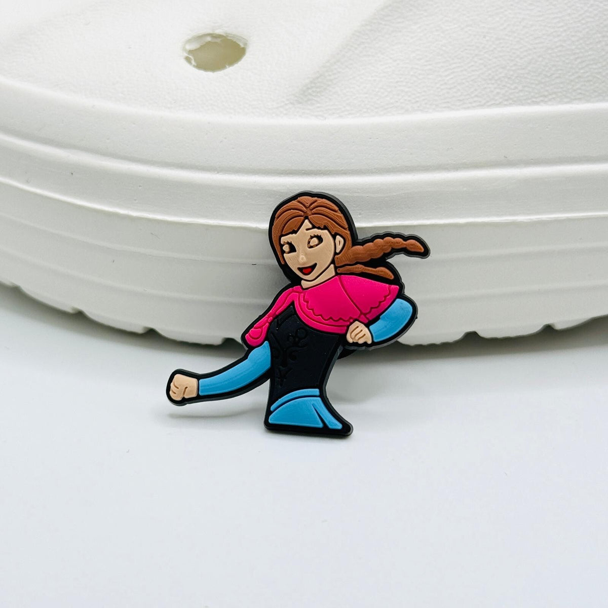Frozen shoe charms, set of 12, for Crocs-style clogs