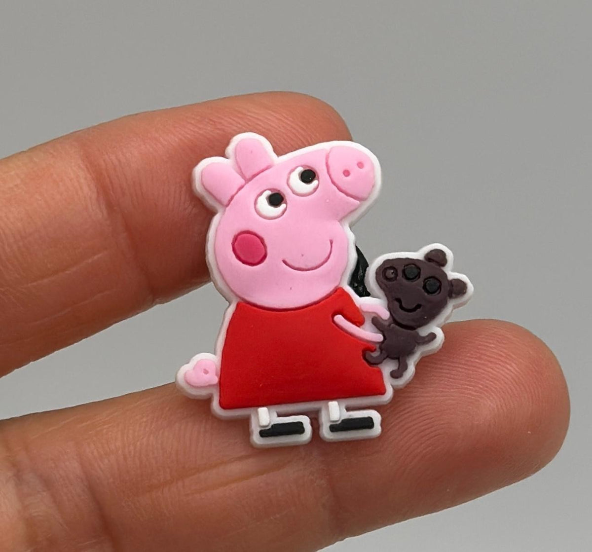 Peppa Pig shoe charms for Crocs-style clogs