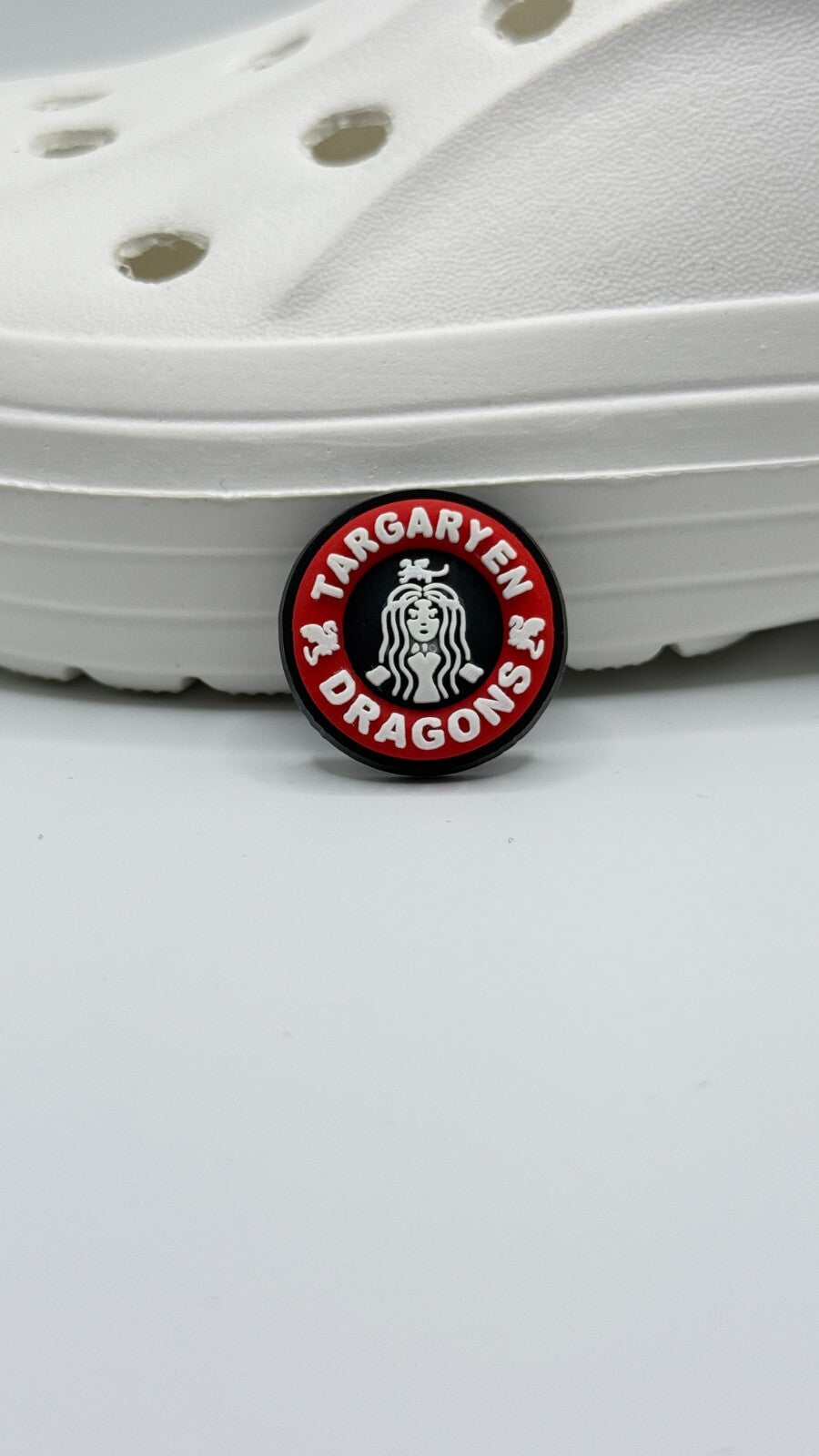 Game of Thrones Brands shoe charms for Crocs-style clogs