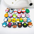 Squishmallows, Halloween and Skeleton Mix,  shoe charms, set of 25, for Crocs-style clogs