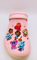 Aladdin shoe charms, set of 8, for Crocs-style clogs
