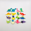 Dinosaurs Glow in the Dark shoe charms, set of 16, for Crocs-style clogs