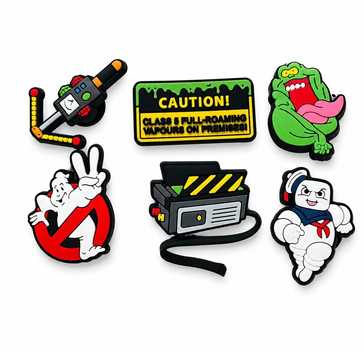 Ghostbusters Charms SET OF 6