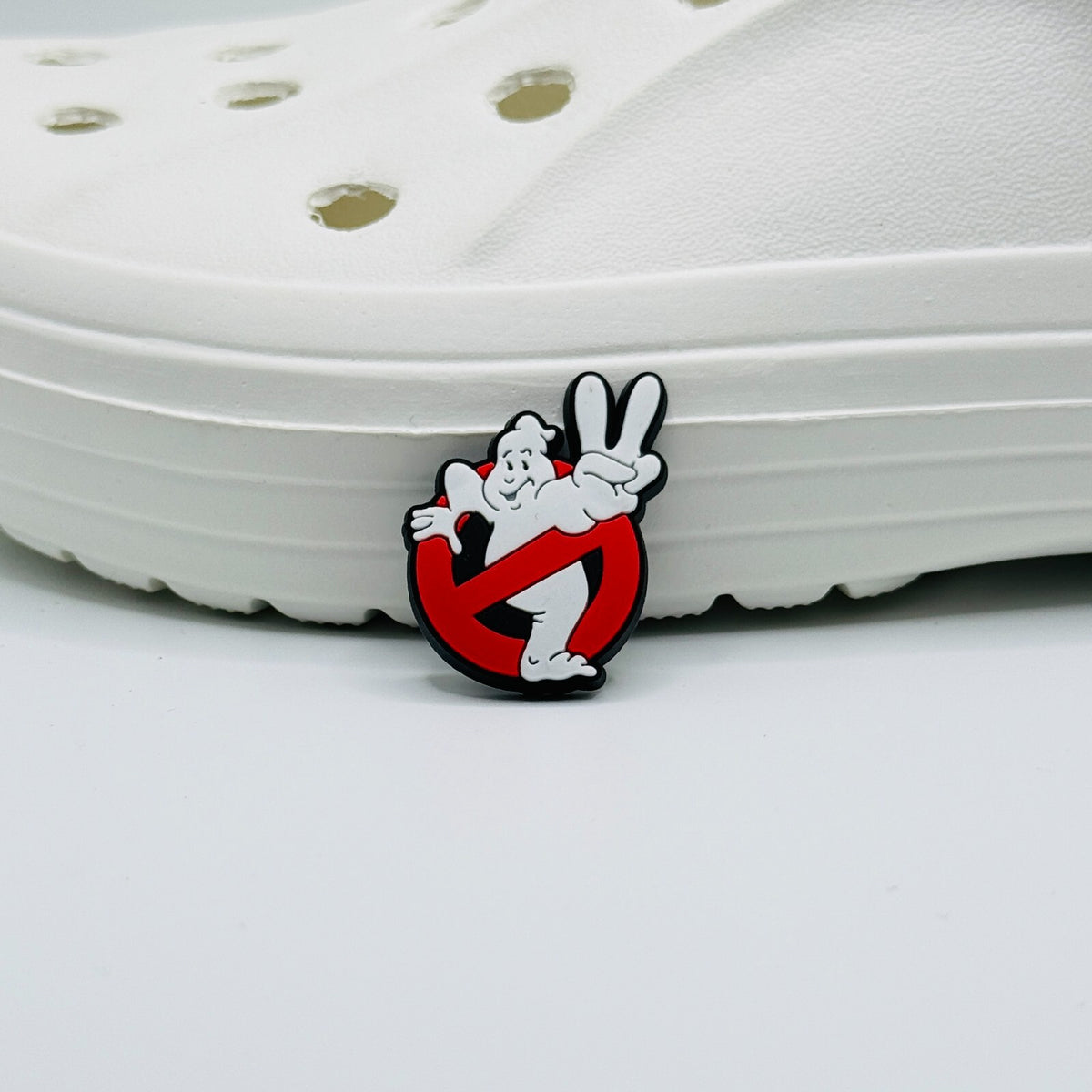 Ghostbusters shoe charms for Crocs-style clogs