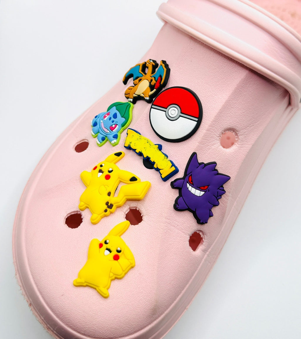 Pokémon pikachu and friends shoe charms, set of 7 – photo 3