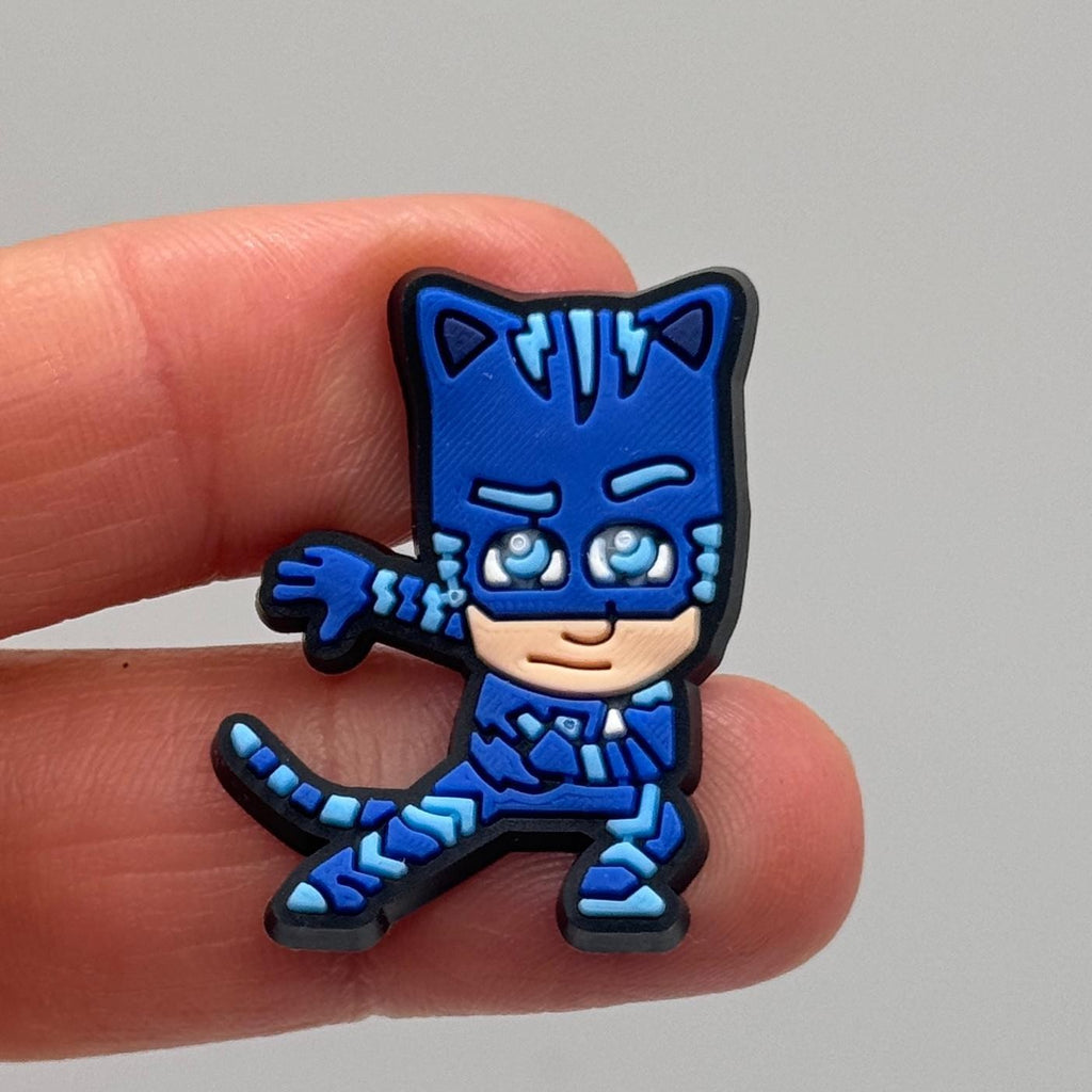 PJ Masks shoe charms, set of 11, for Crocs-style clogs