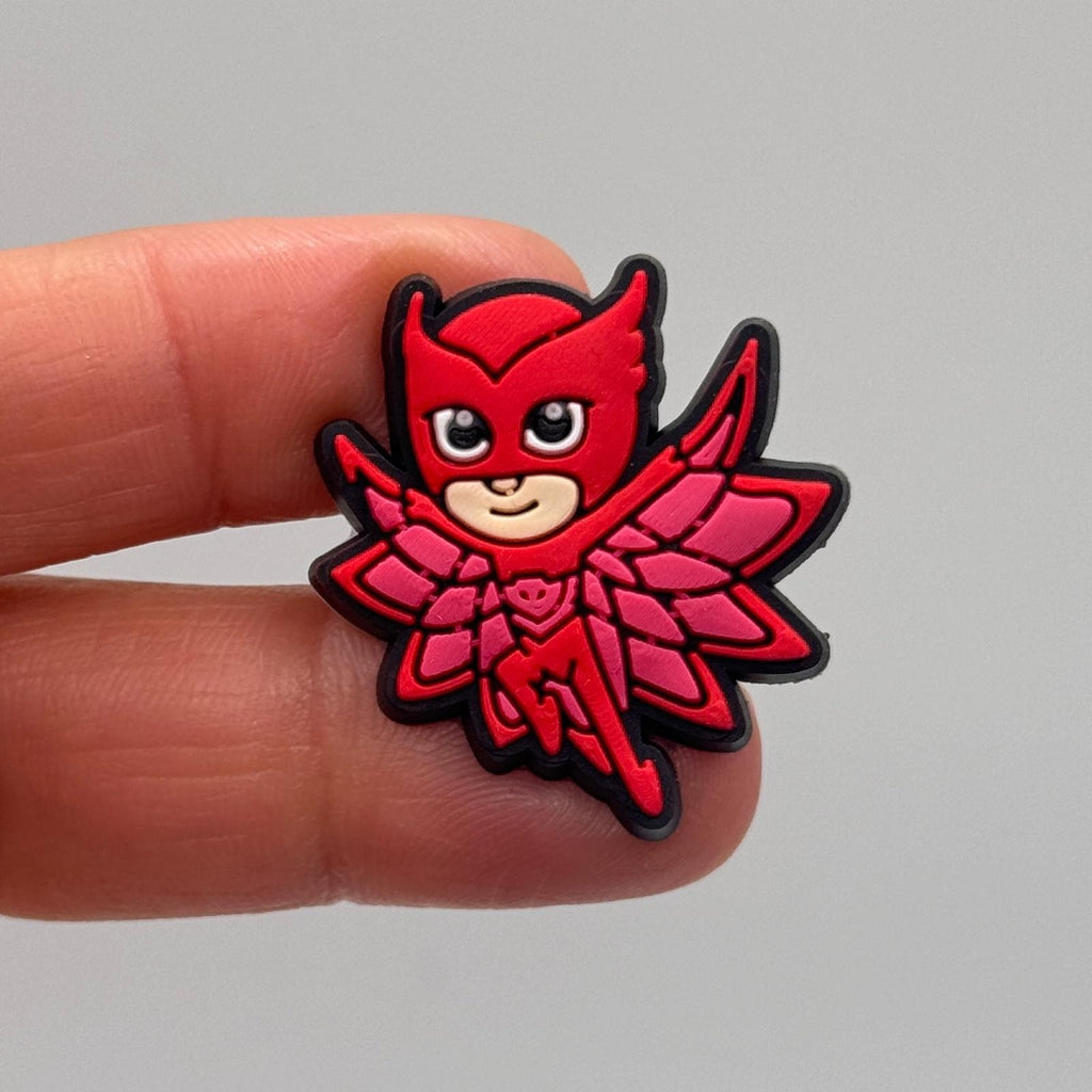 PJ Masks shoe charms for Crocs-style clogs