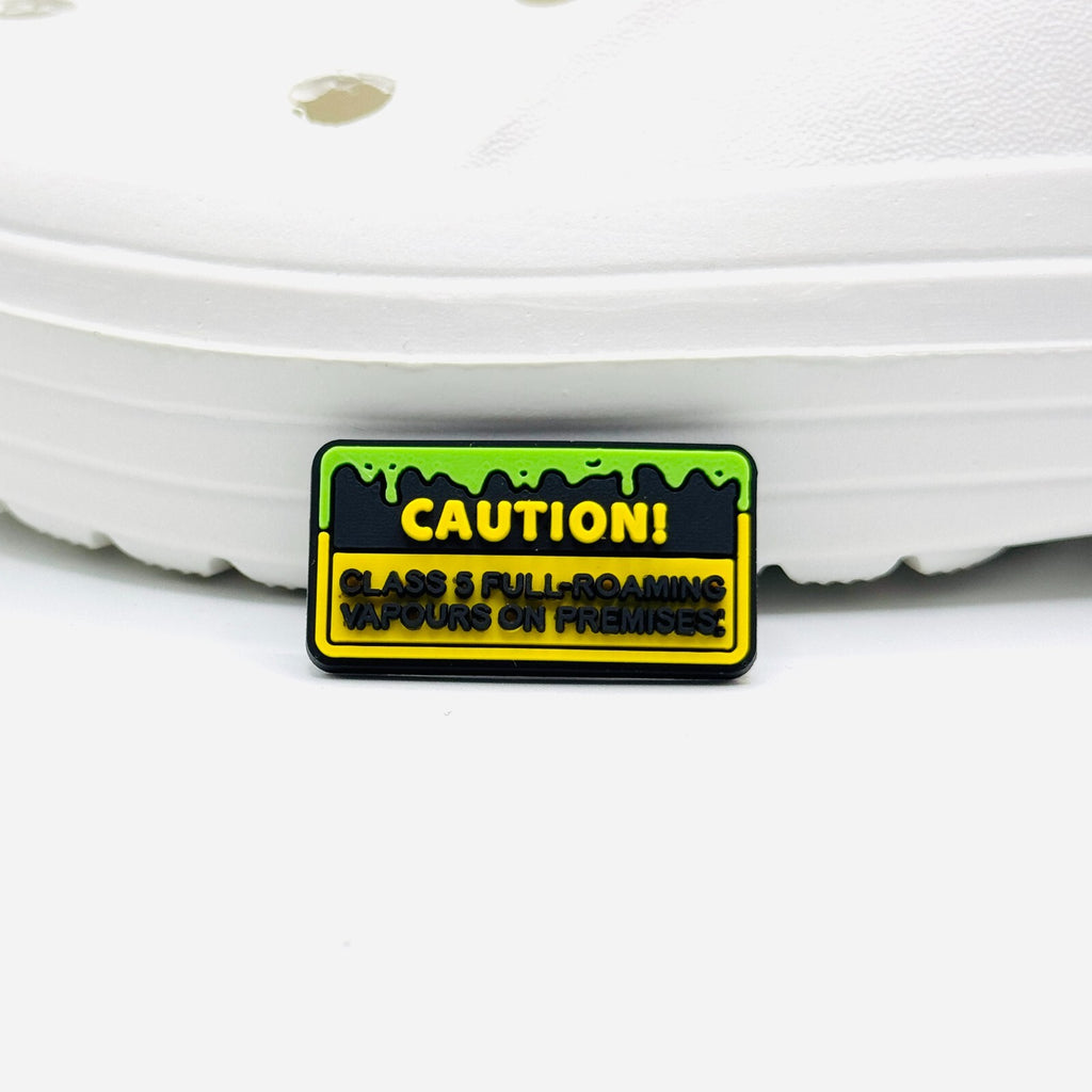 Ghostbusters shoe charms for Crocs-style clogs