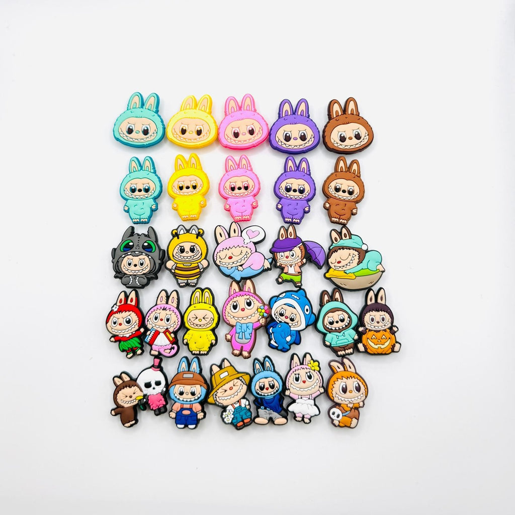 Labubu Monsters character designs shoe charms, set of 28 – photo 2