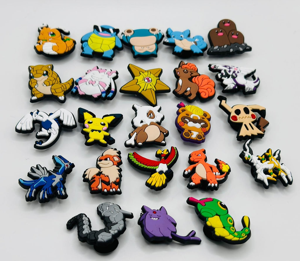 Pokémon character assortment 1 shoe charms, set of 23 – photo 2